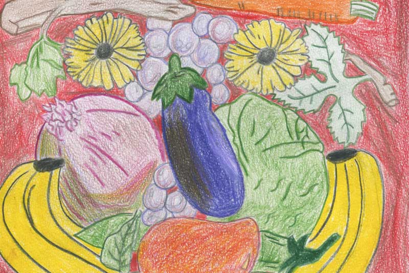 Vegetable Face Vegetable Face
