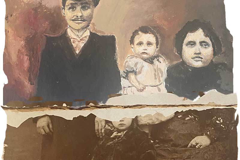 Family Portrait Series: Cracks