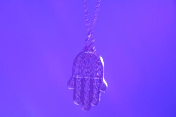 Hamsa Necklace taken by Shayna SchreiberMaddieRenert for My Hamsa Necklace by