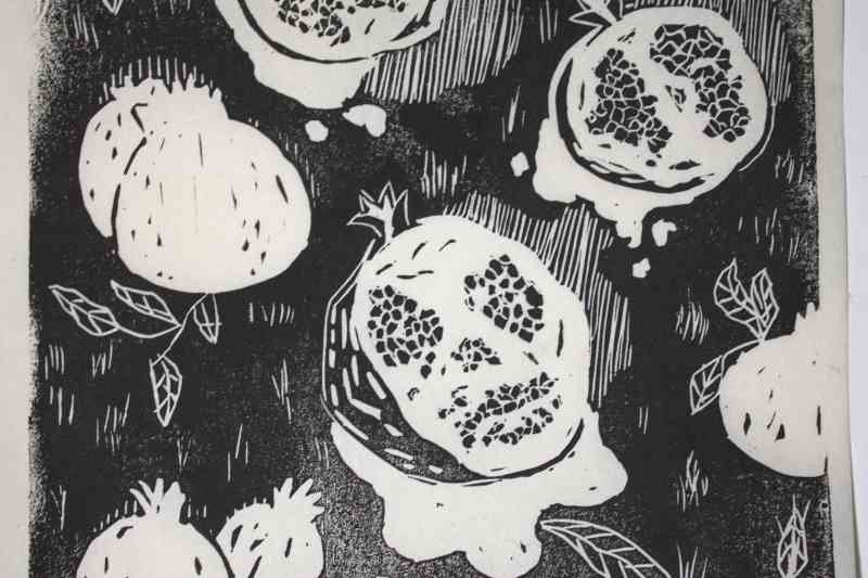 Pomegranate Skull Pomegranate Skull